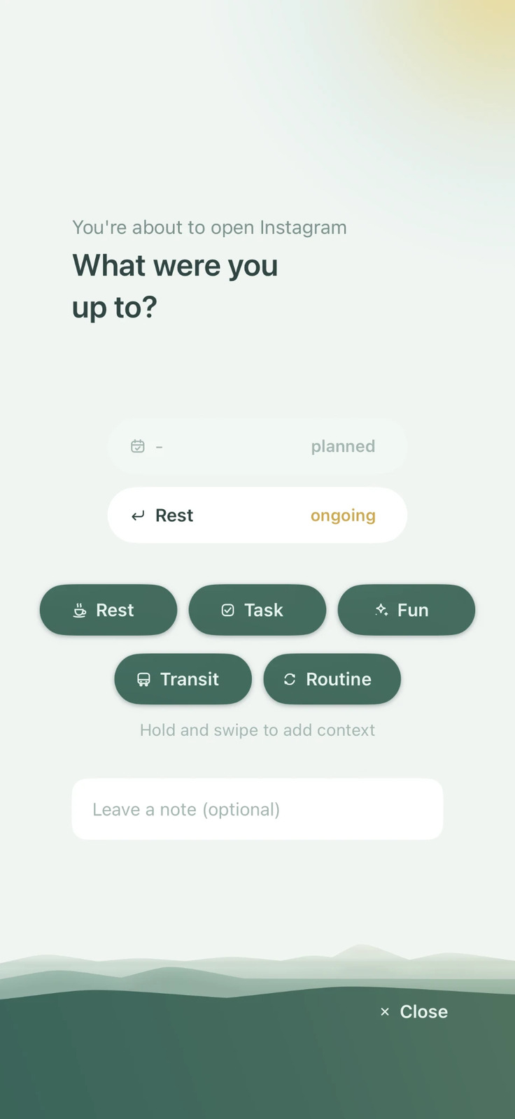 nownow — What were you up to?